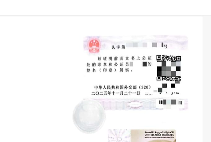 handle chinese document notarization apostille and translation